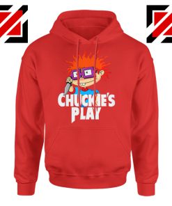 Chuckies Play Hoodie Rugrats Chuckie's Cheap Hoodie Size S-2XL Red