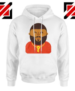 DJ Khaled Hoodie American DJ Best Hoodie Unisex Adult Size S-2XL White