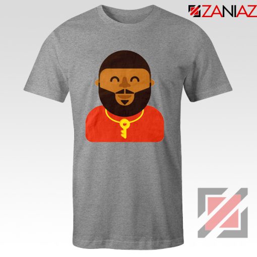 DJ Khaled T-shirt American DJ Best T-shirt Unisex Adult Size S-3XL Sport Grey