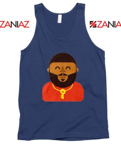 DJ Khaled Tank Top American DJ Best Tank Top Unisex Size S-3XL Navy