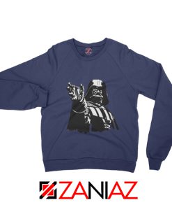 Darth Vader Star Wars Sweatshirt Star Wars Movies Sweatshirt Size S-2XL Navy