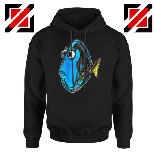 Dory Finding Nemo Hoodie Disney Pixar Design Hoodie Size S-2XL Black