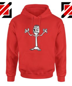 Forky Toy Story Hoodie Disneyland Best Hoodie Size S-2XL Red