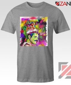 Freddie Mercury T-shirt Bohemian Rhapsody Men's T-Shirt Size S-3XL Sport Grey