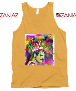 Funny Colorful Freddie Mercury Tank Top