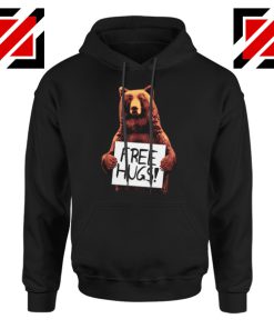 Free Hugs Hoodie Best Animal Lover Hoodie Size S-2XL Black