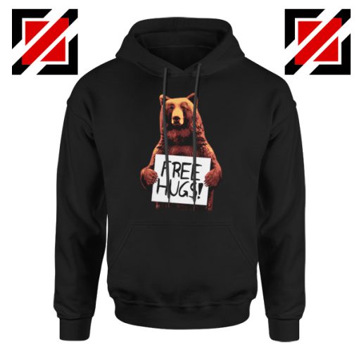 Free Hugs Hoodie Best Animal Lover Hoodie Size S-2XL Black