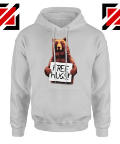 Free Hugs Hoodie Best Animal Lover Hoodie Size S-2XL Sport Grey