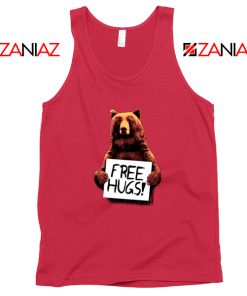 Funny Bear Free Hugs Tank Top