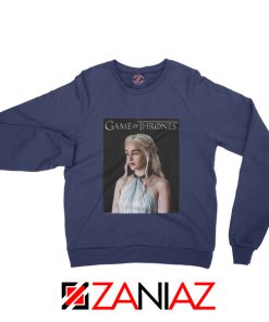 Game of Thrones Daenerys Sweatshirt Women's Sweatshirt Size S-2XL Navy Blue