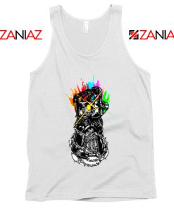 Gauntlet Thanos Avengers Villain Best Tank Tops Size S-3XL White