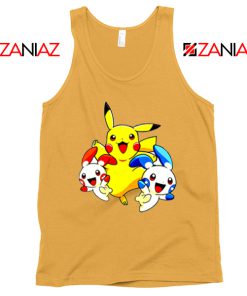 Happy Pikachu Pokemon Tank Top