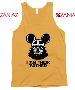 I Am Their Father Nice Tank Top Star Wars Disney Mickey Size S-3XL Sunshine