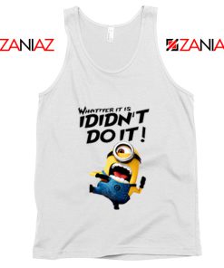 I Didnt Do It Minion Tank Top