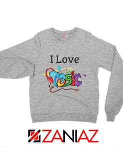 Meme I Love Music Sweatshirt