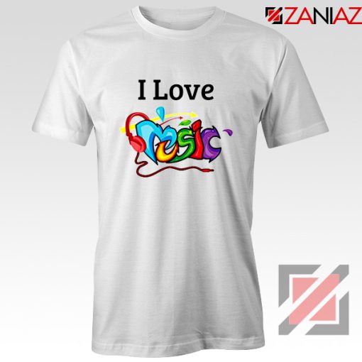 Funny I Love Music T-Shirt