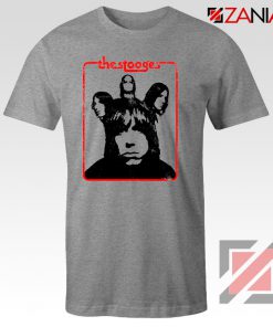 Iggy And The Stooges American Rock Band Best T-Shirt Size S-3XL Grey