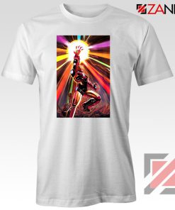 Iron Man Infinity Gauntlet T-shirts Avengers Endgame Tee Shirts White