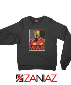 Iron Man War Sweatshirt Infinity War Cheap Sweatshirt Size S-2XL Black