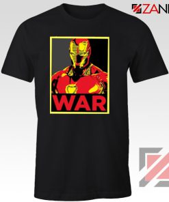 Iron Man War T-shirt Infinity War Cheap Tee Shirts Size S-3XL Black