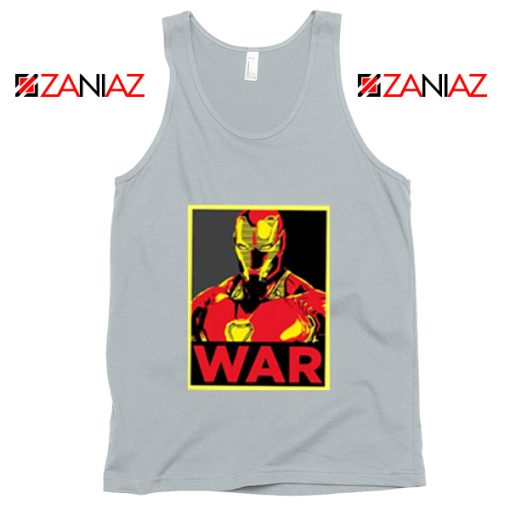 Iron Man War Tank Top Infinity War Cheap Tank Top Size S-3XL Silver