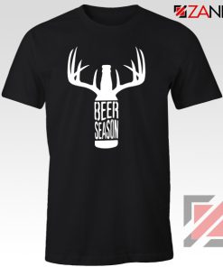 It's Beer Season T-shirt Funny Slogan Tee Shirt Size S-3XL Black