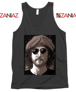 John Lennon Imagine Tank Top The Beatles Band Music Tank Top Black