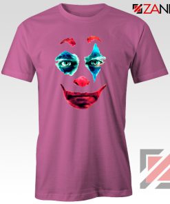 Joker 2019 Movie T-Shirts Joaquin Phoenix Joker Best T-Shirt Size S-3XL Pink