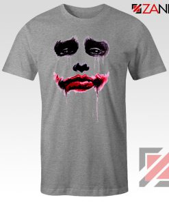 Joker Face T Shirt Joker Film Best Tee Shirts Size S-3XL Sport Grey