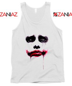 Joker Face Tank Tops Joker Film Best Tank Top Size S-3XL White