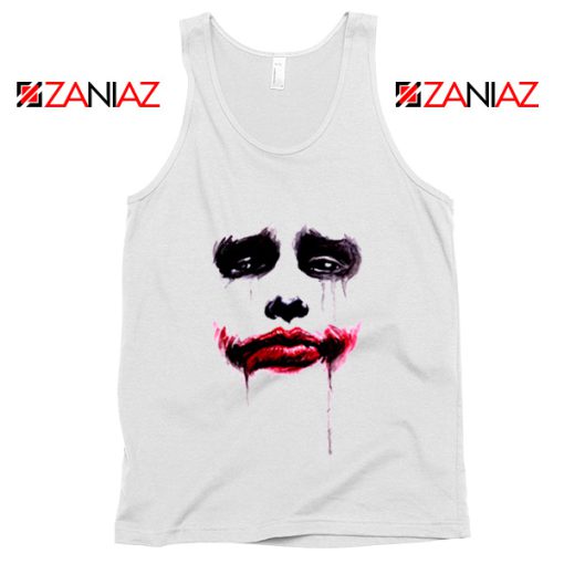 Joker Face Tank Tops Joker Film Best Tank Top Size S-3XL White