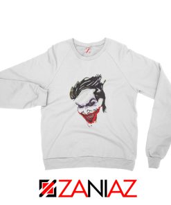 Joker Poster Film Sweatshirt Joker Movie 2019 Sweatshirt Size S-2XL White