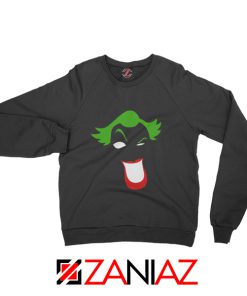 Joker Smile Sweatshirt Joker Film Best Sweatshirt Size S-2XL Black