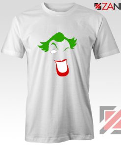 Joker Smile T-shirt Joker Film Best Tee Shirts Size S-3XL White