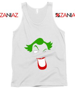 Joker Smile Tank Top Joker Film Best Tank Top Size S-3XL White