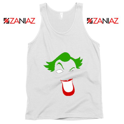 Joker Smile Tank Top Joker Film Best Tank Top Size S-3XL White