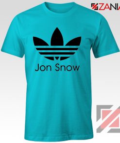 Jon Snow Tee Shirt The Game Of Thrones Best Tshirt Size S-3XL Light Blue