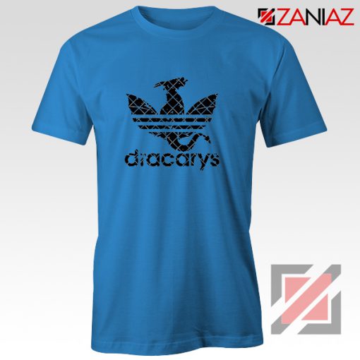 Logo Dracarys T-Shirt Game of Thrones Best Tee Shirt Size S-3XL Blue