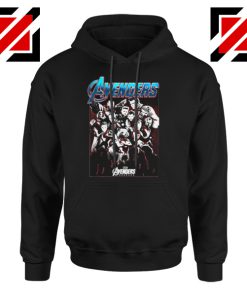 Marvel Avengers Endgame Group Best Hoodie Size S-2XL Black