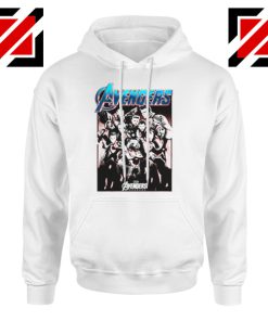 Marvel Avengers Endgame Group Best Hoodie Size S-2XL White