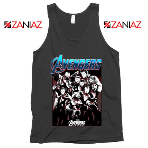 Marvel Avengers Endgame Group Best Tank Top Size S-3XL Black