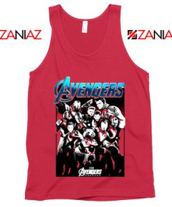 Marvel Avengers Endgame Group Best Tank Top Size S-3XL Coral