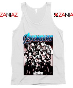 Marvel Avengers Endgame Group Best Tank Top Size S-3XL White