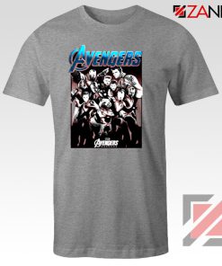 Marvel Avengers Endgame Group Best Tshirt Size S-3XL Sport Grey