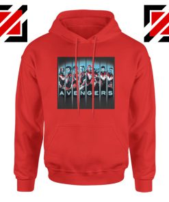 Marvel Avengers Endgame Hoodie Super Heroes Hoodie Size S-2XL Red