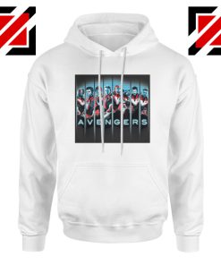 Marvel Avengers Endgame Hoodie Super Heroes Hoodie Size S-2XL White