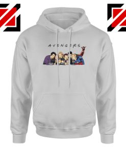 Marvel Avengers Friends Merch Best Hoodie Size S-2XL Grey