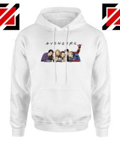 Marvel Avengers Friends Merch Best Hoodie Size S-2XL White