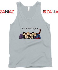 Marvel Avengers Friends Merch Best Tank Tops Size S-3XL Silver