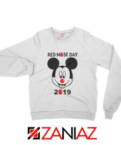 Meme Mickey Mouse Red Nose Day Sweatshirt